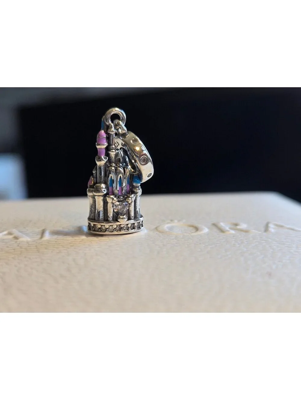 Pandora charm disney magic kingdom castle